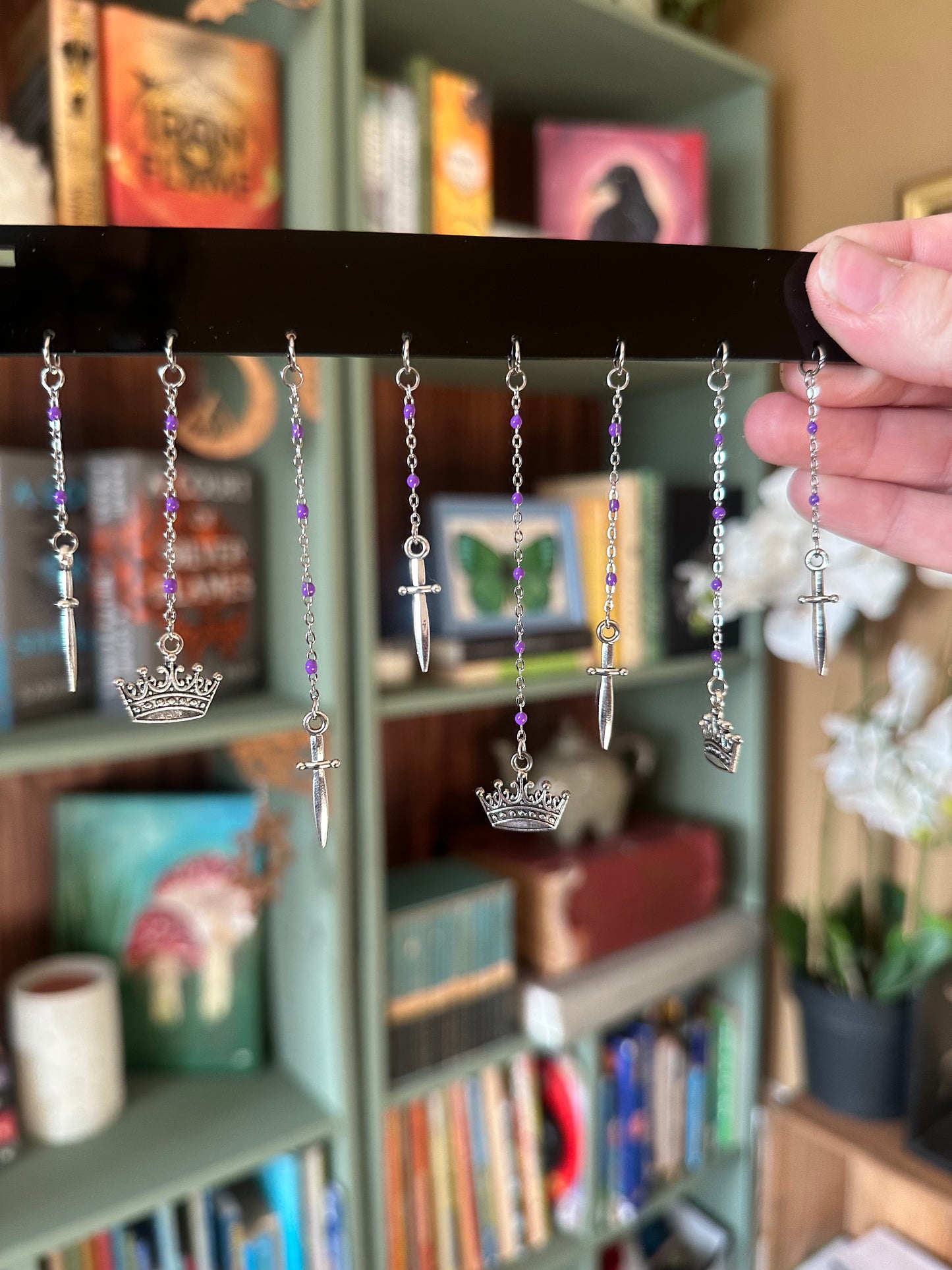 Daggers & Crowns Charm Shelf Hanger