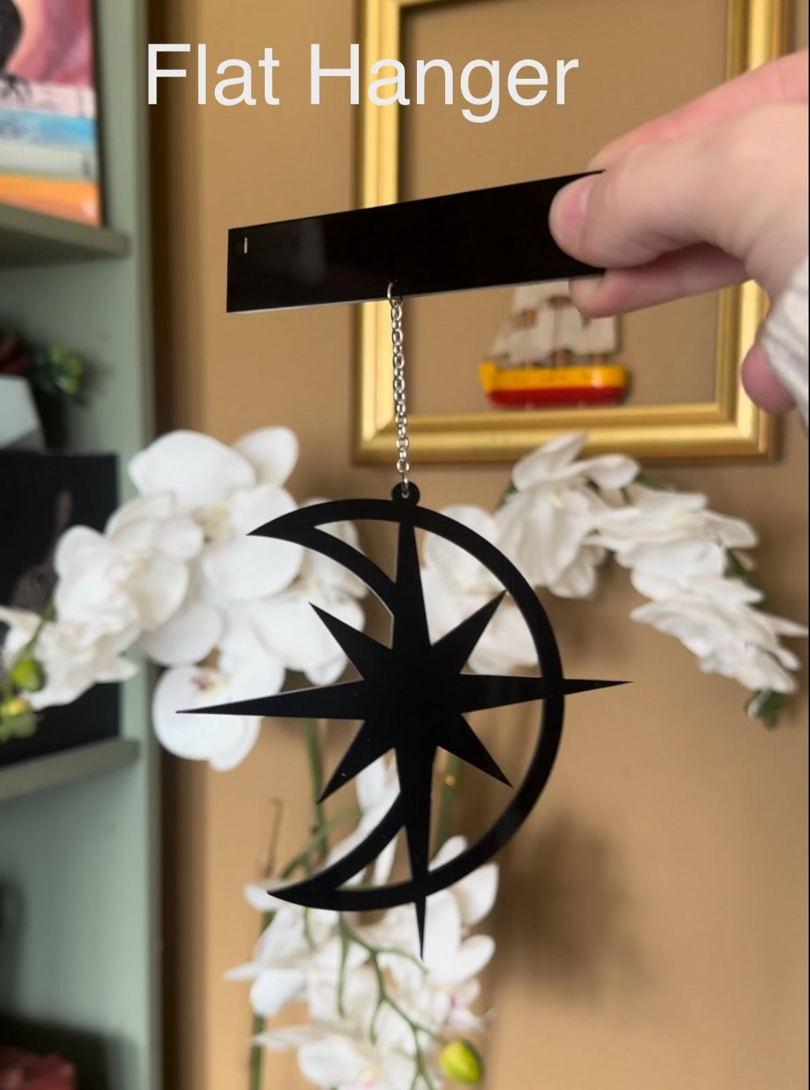 Moon & Star Shelf Hanger