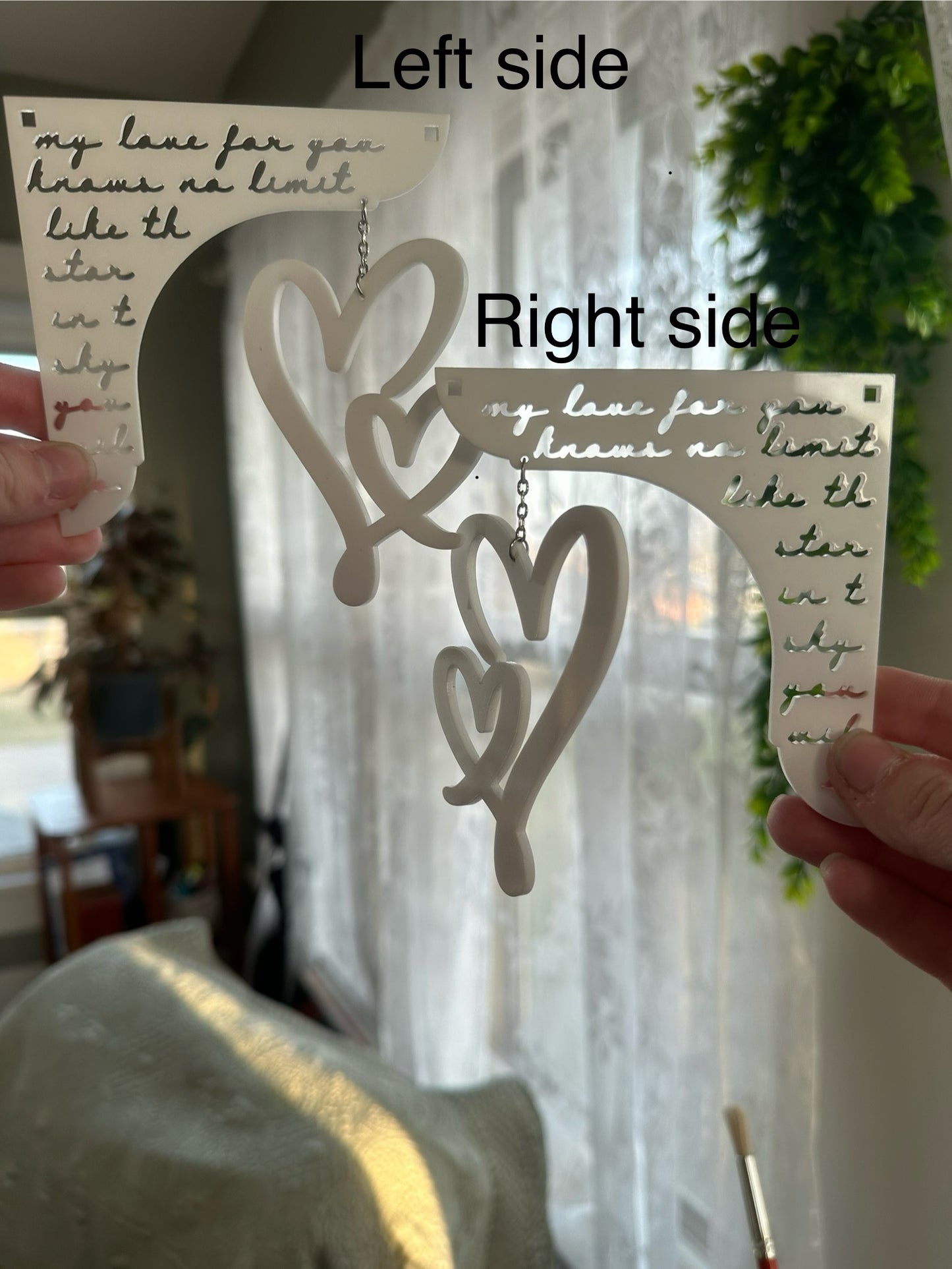 Love Letter Shelf Hanger