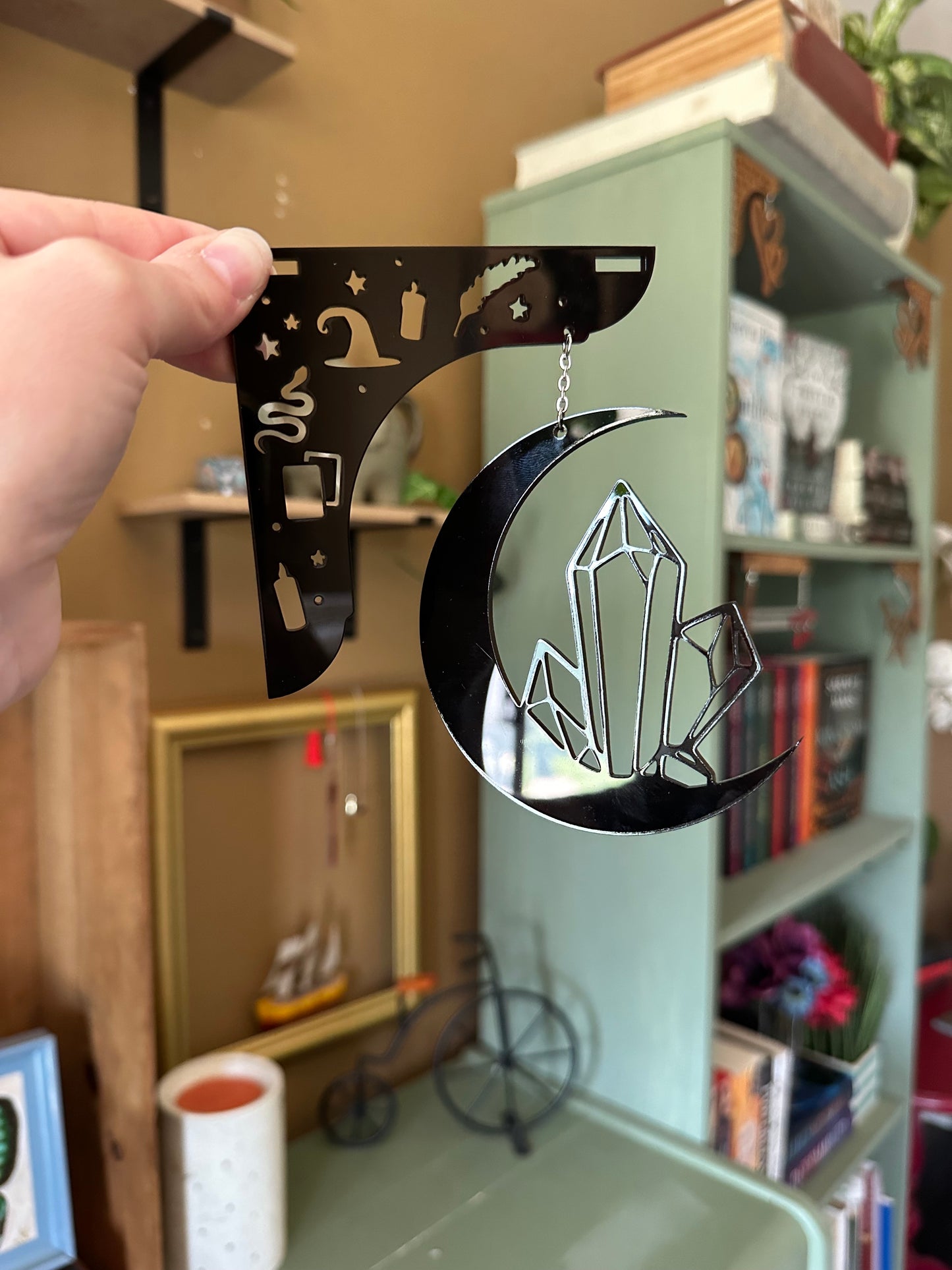 Crystal Moon Shelf Hanger