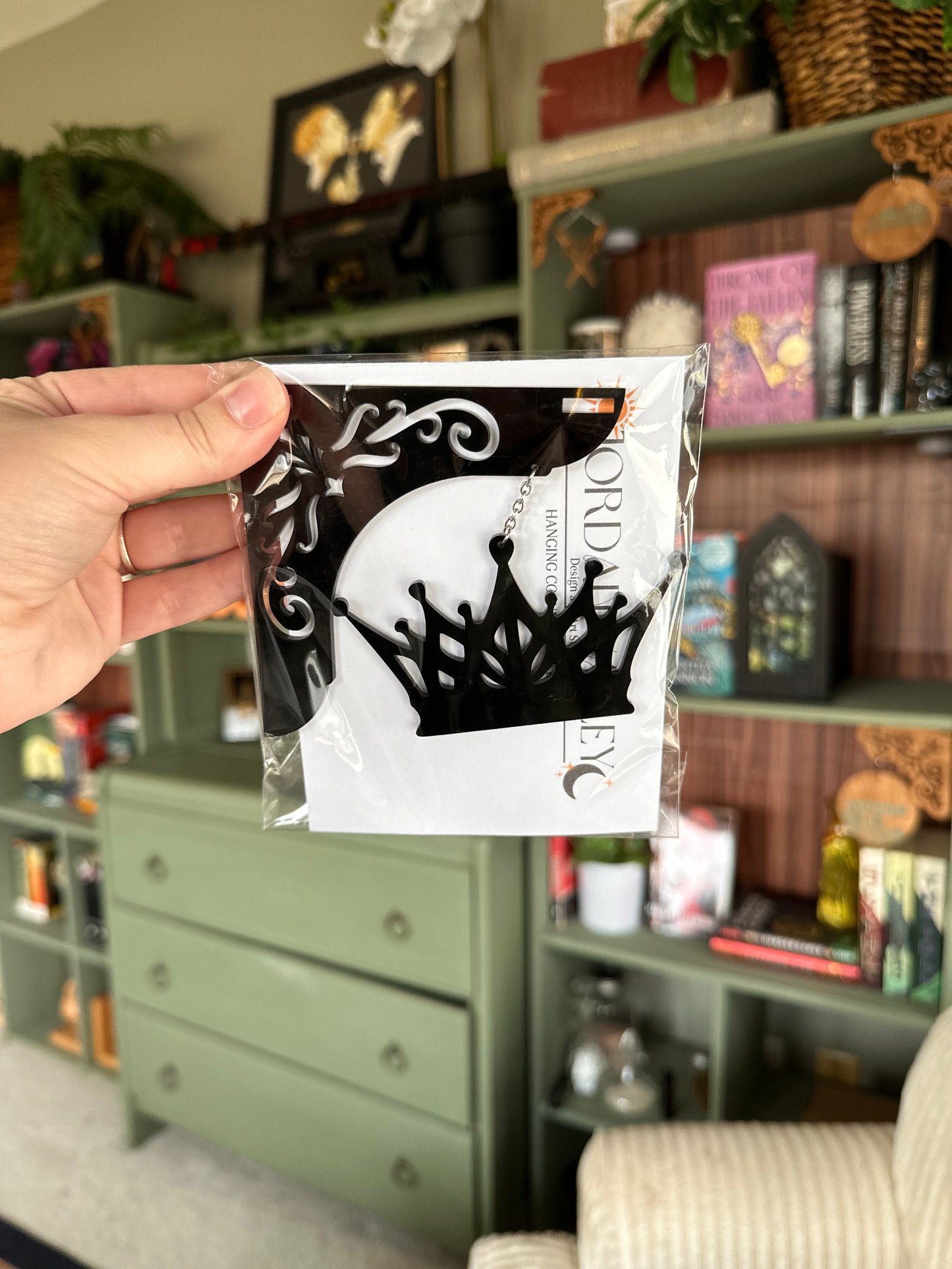 (CLEARANCE) Black Acrylic Shelf Decor