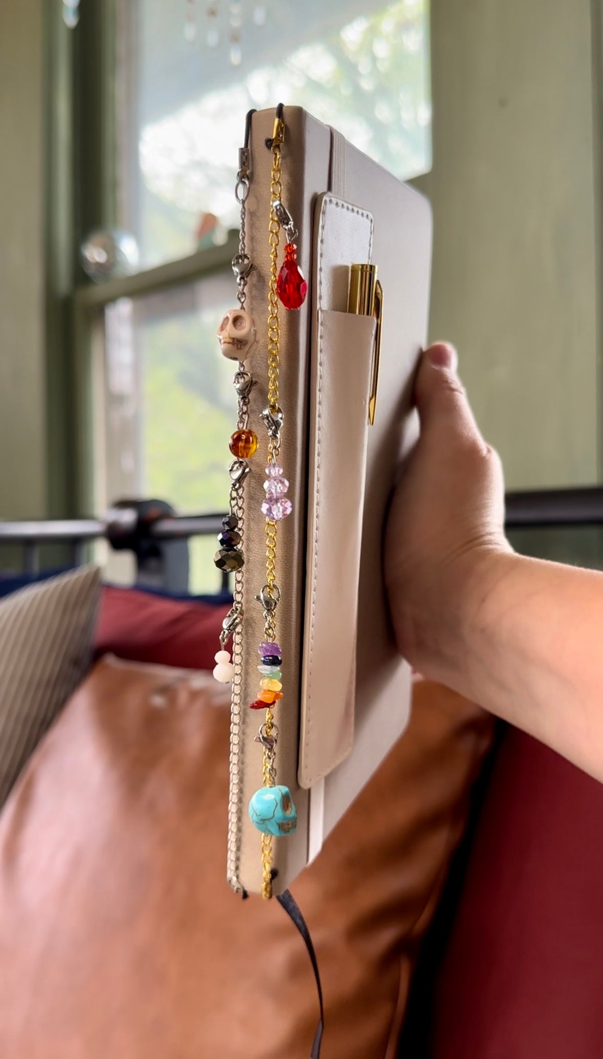 Beaded Bookmark/Dust Plug Charms