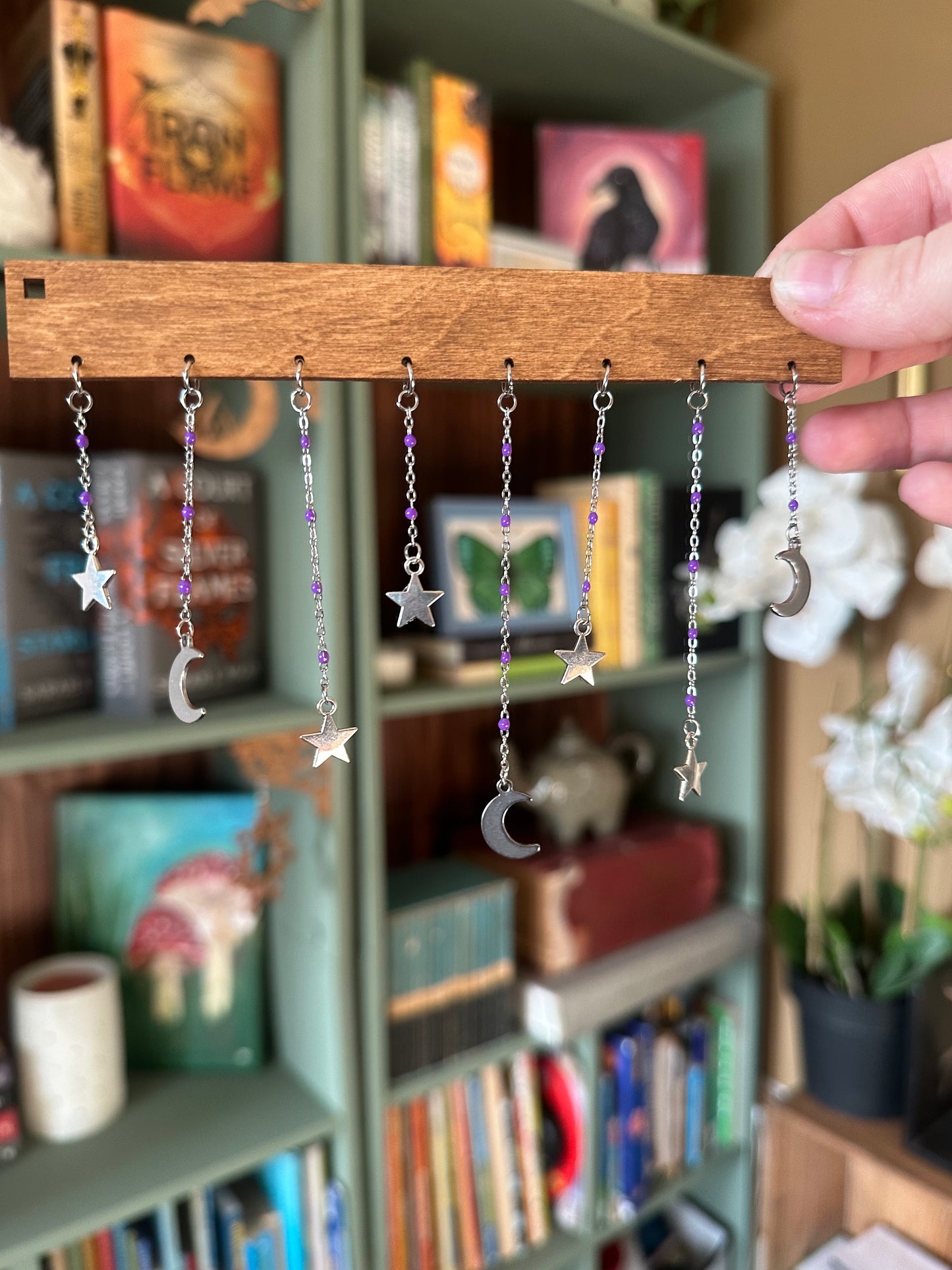 Stars & Moons Charm Shelf Hanger