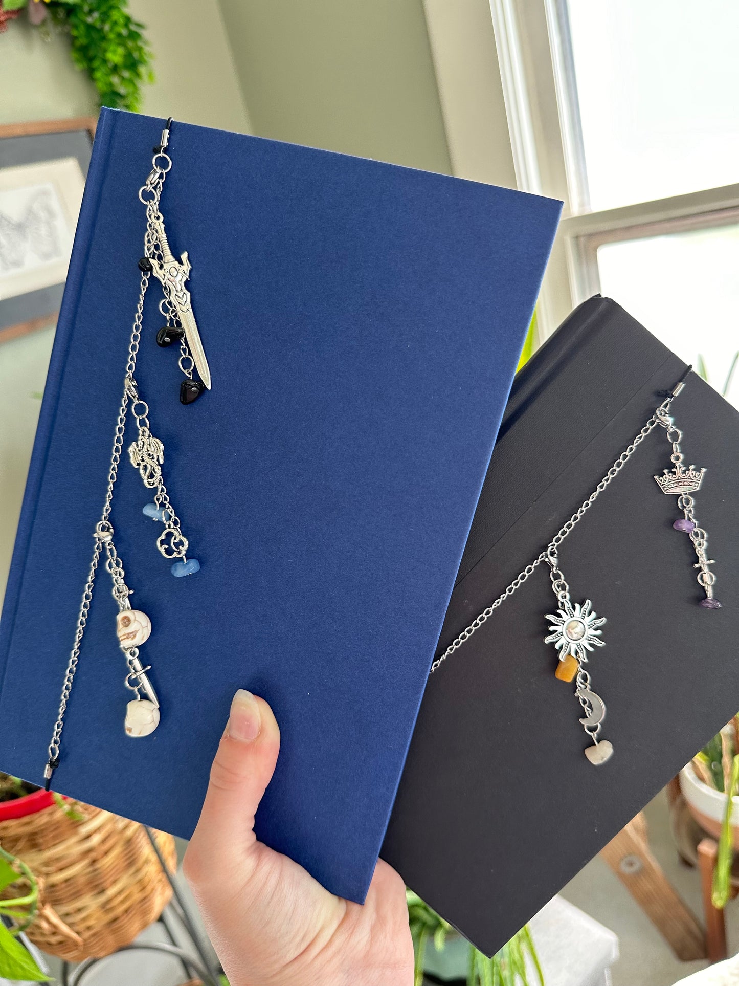 Sword Charm Chain Bookmark