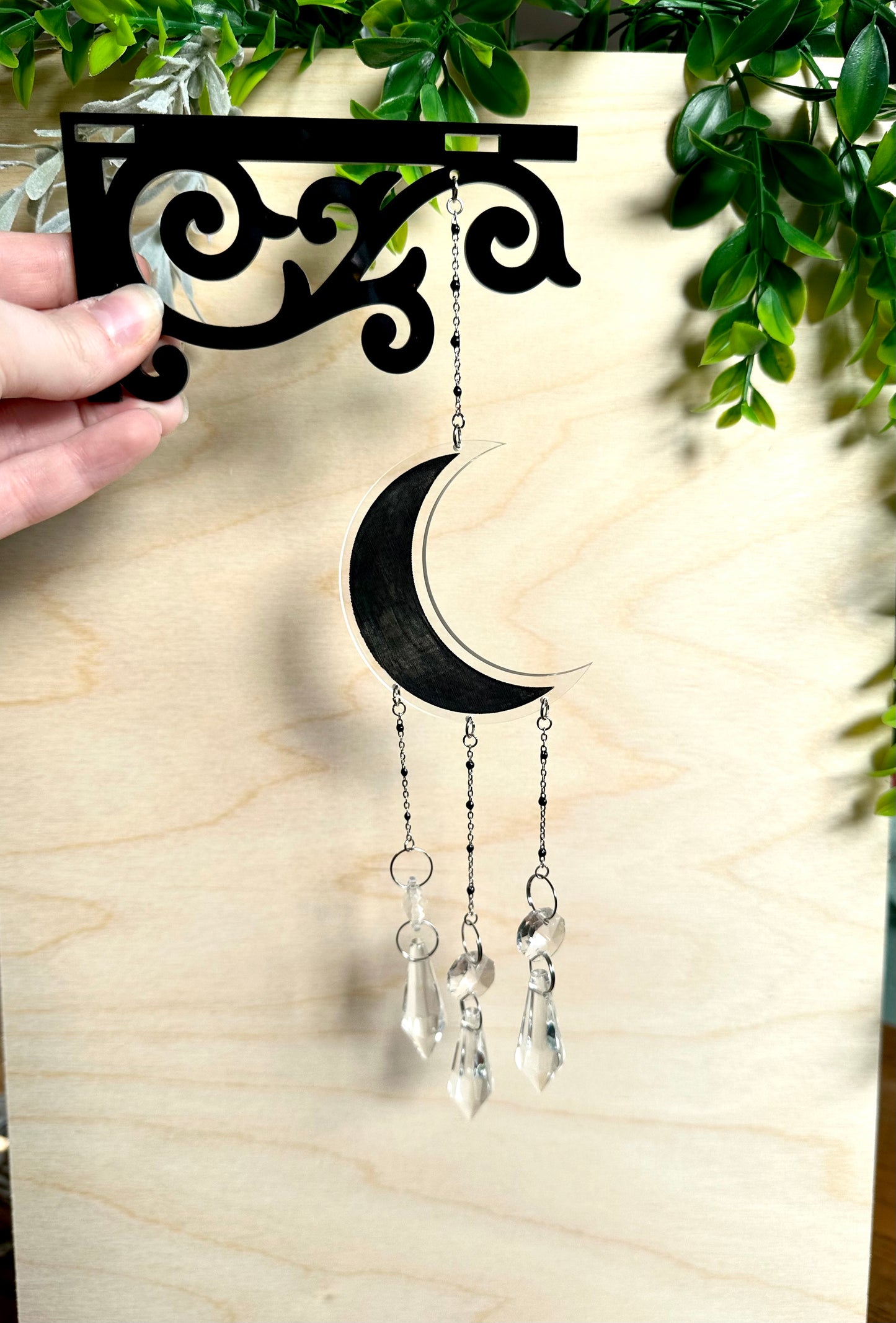 (New) Sun and Moon Suncatcher Corner Hanger