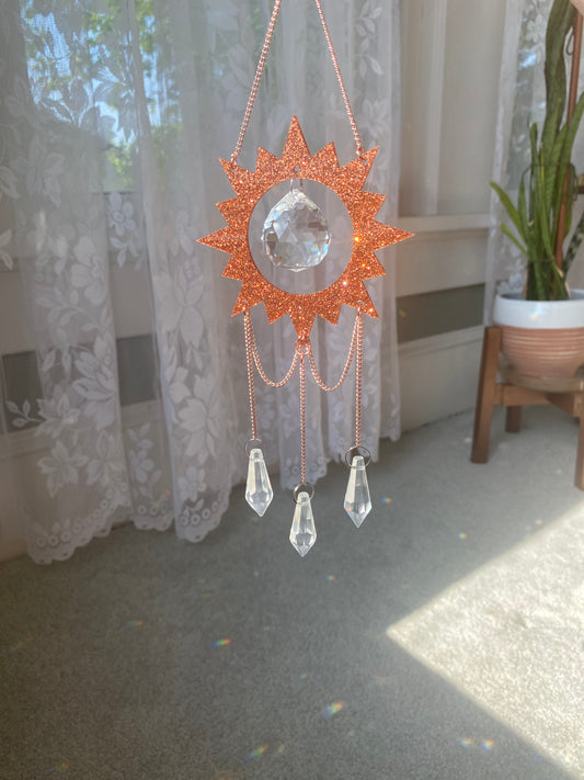 Glitter Sun Sun-Catcher