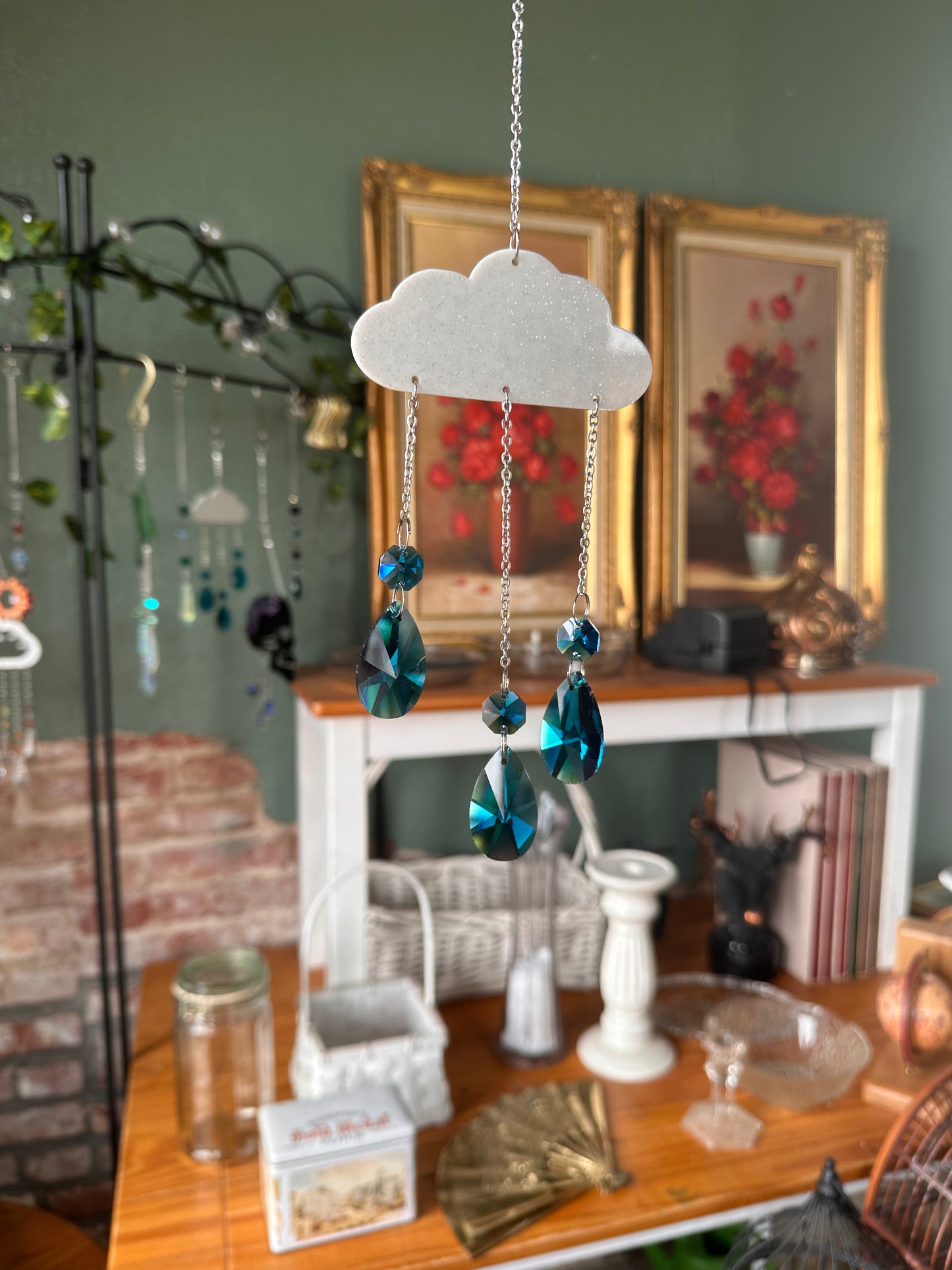 Rain Cloud Suncatcher