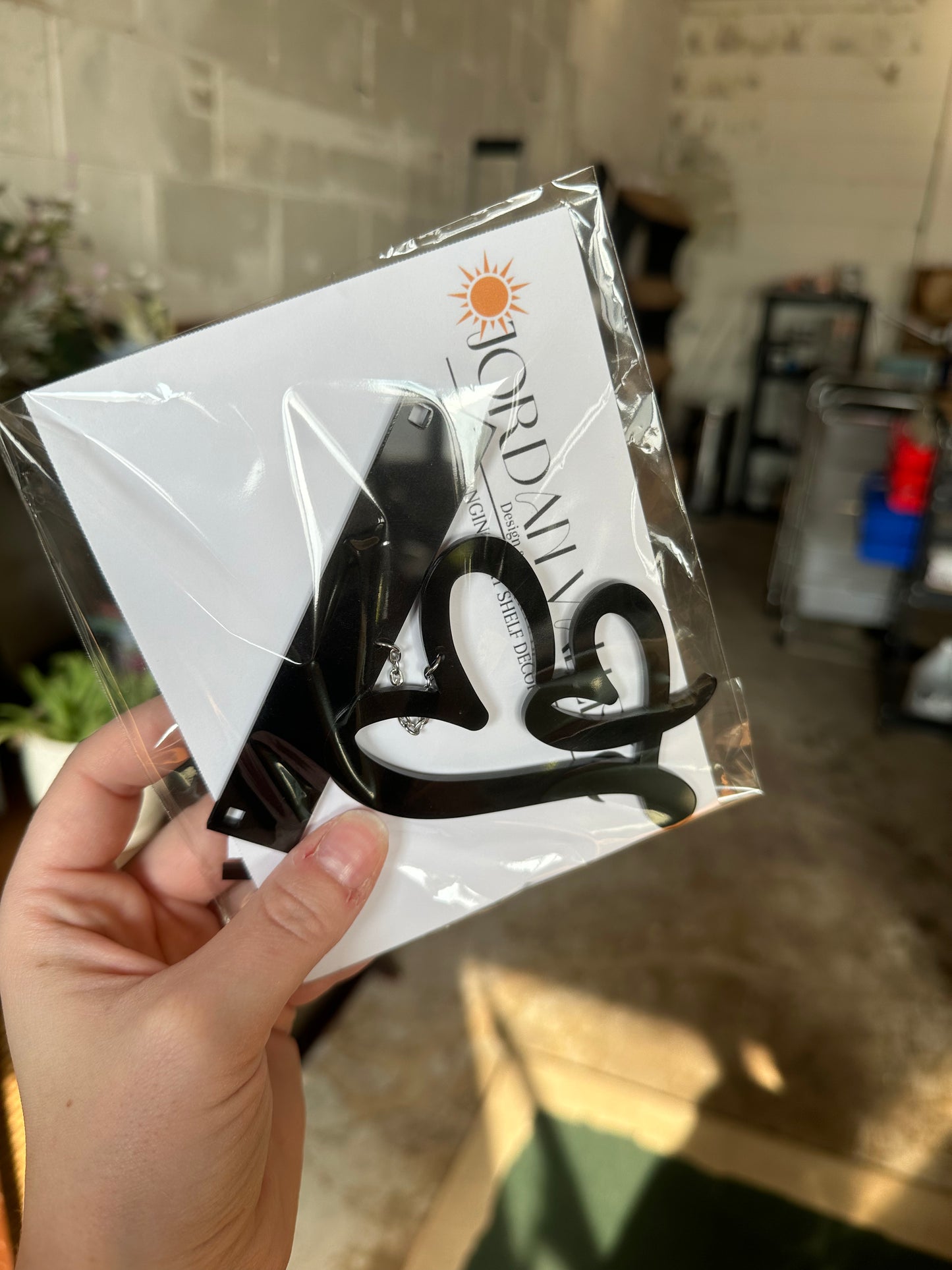 (CLEARANCE) Black Acrylic Hangers