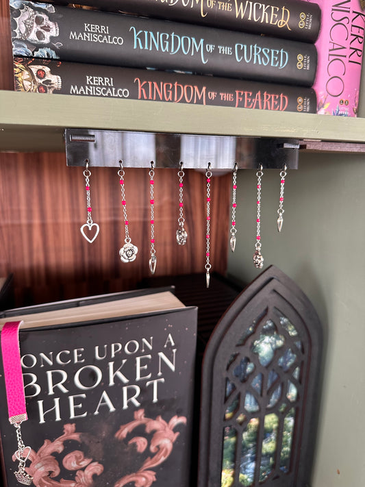 Roses & Hearts Charm Shelf Hanger