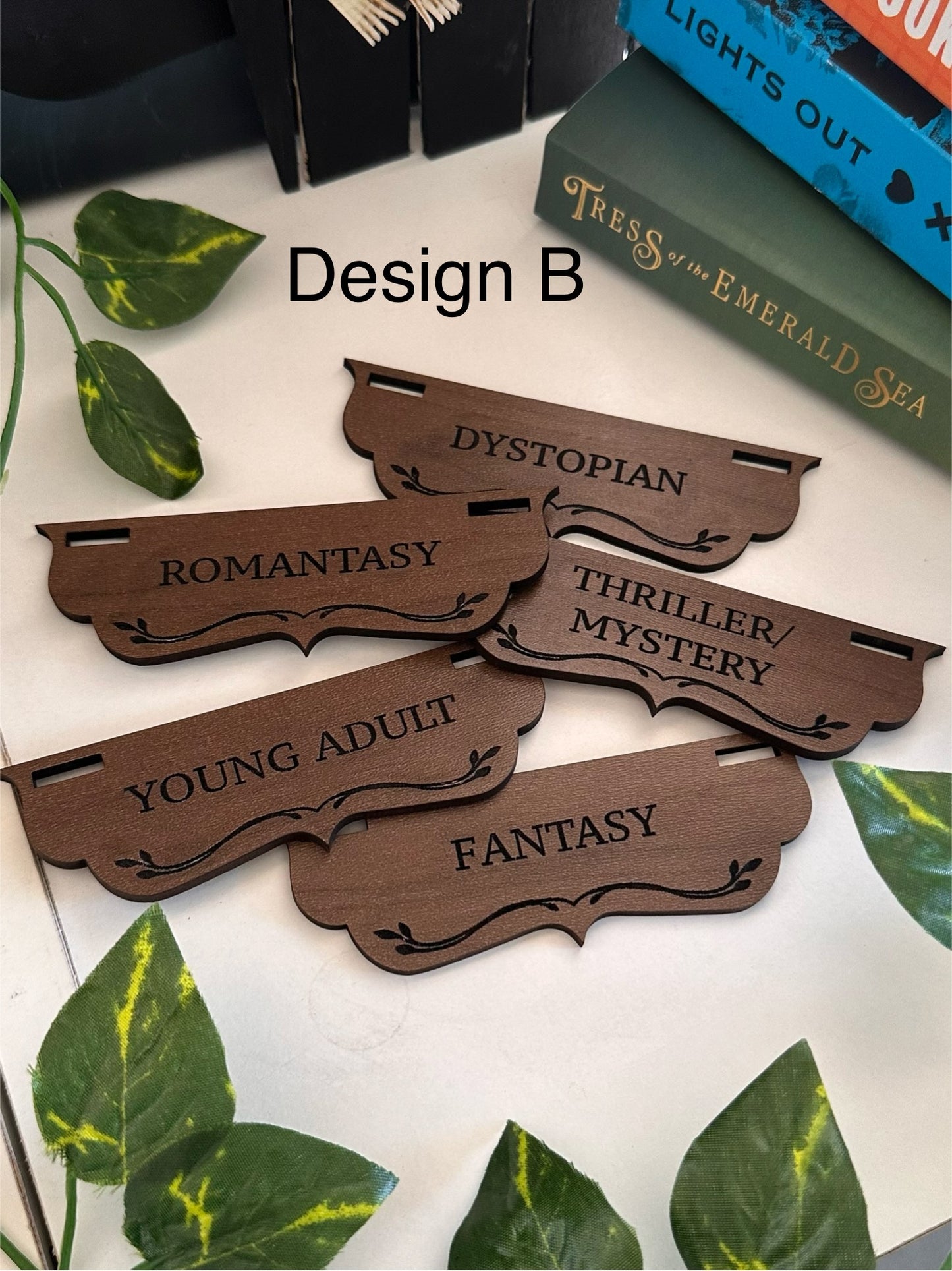 Custom Shelf Tabs - SET OF 5