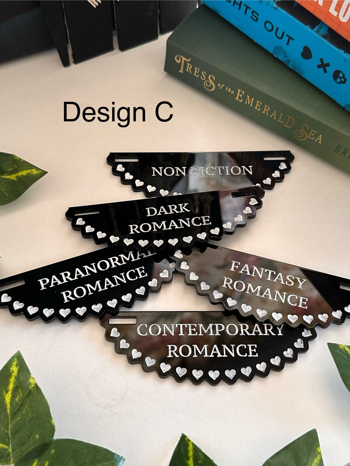 Custom Shelf Tabs - SET OF 5
