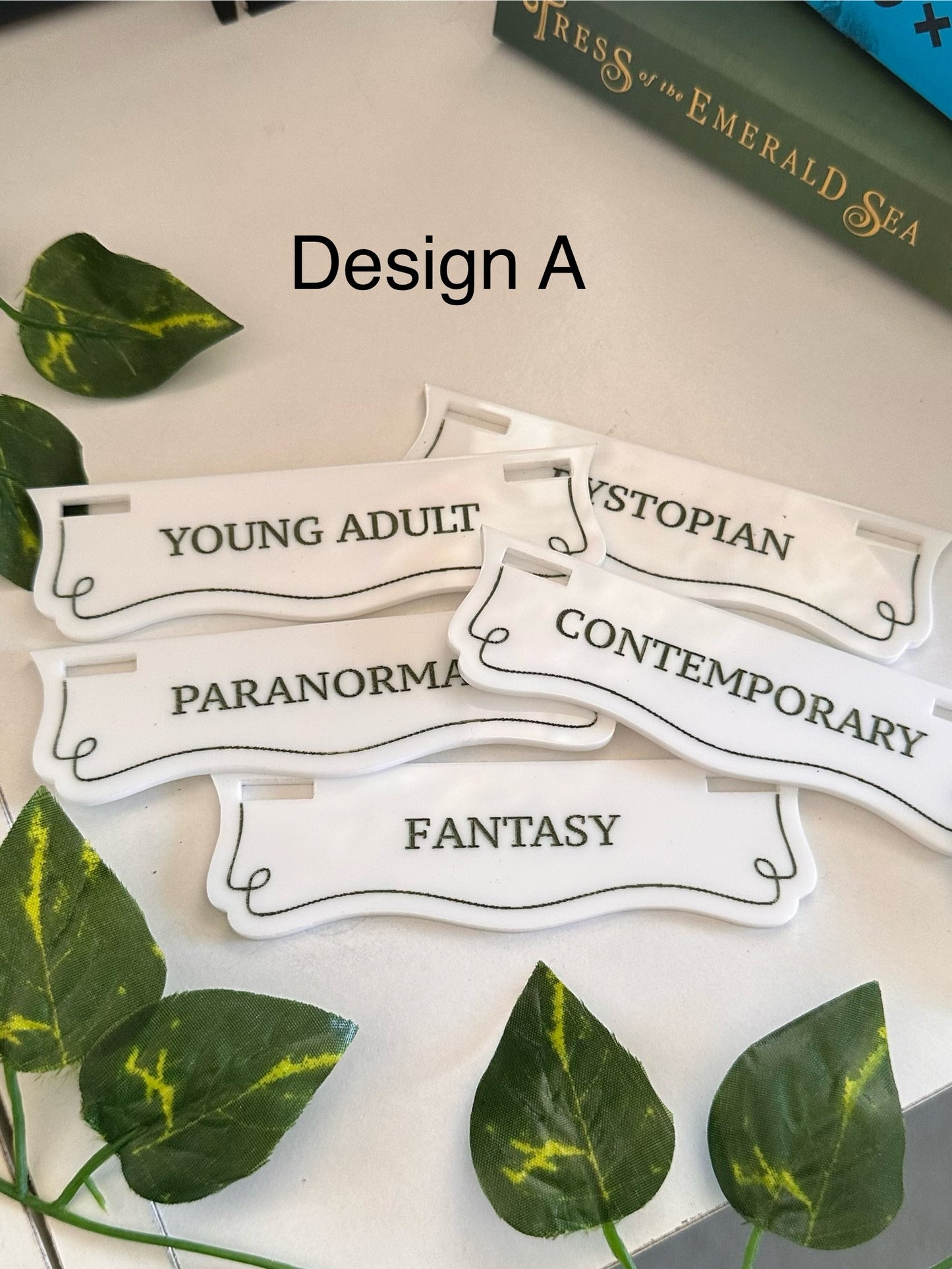 Custom Shelf Tabs - SET OF 5