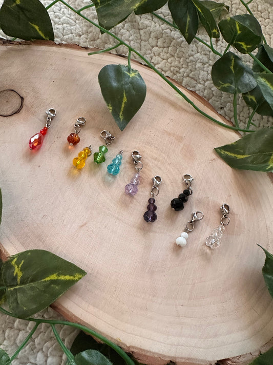 Beaded Bookmark/Dust Plug Charms